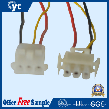 Arnés de cableado de PVC de 3 pines 28 AWG